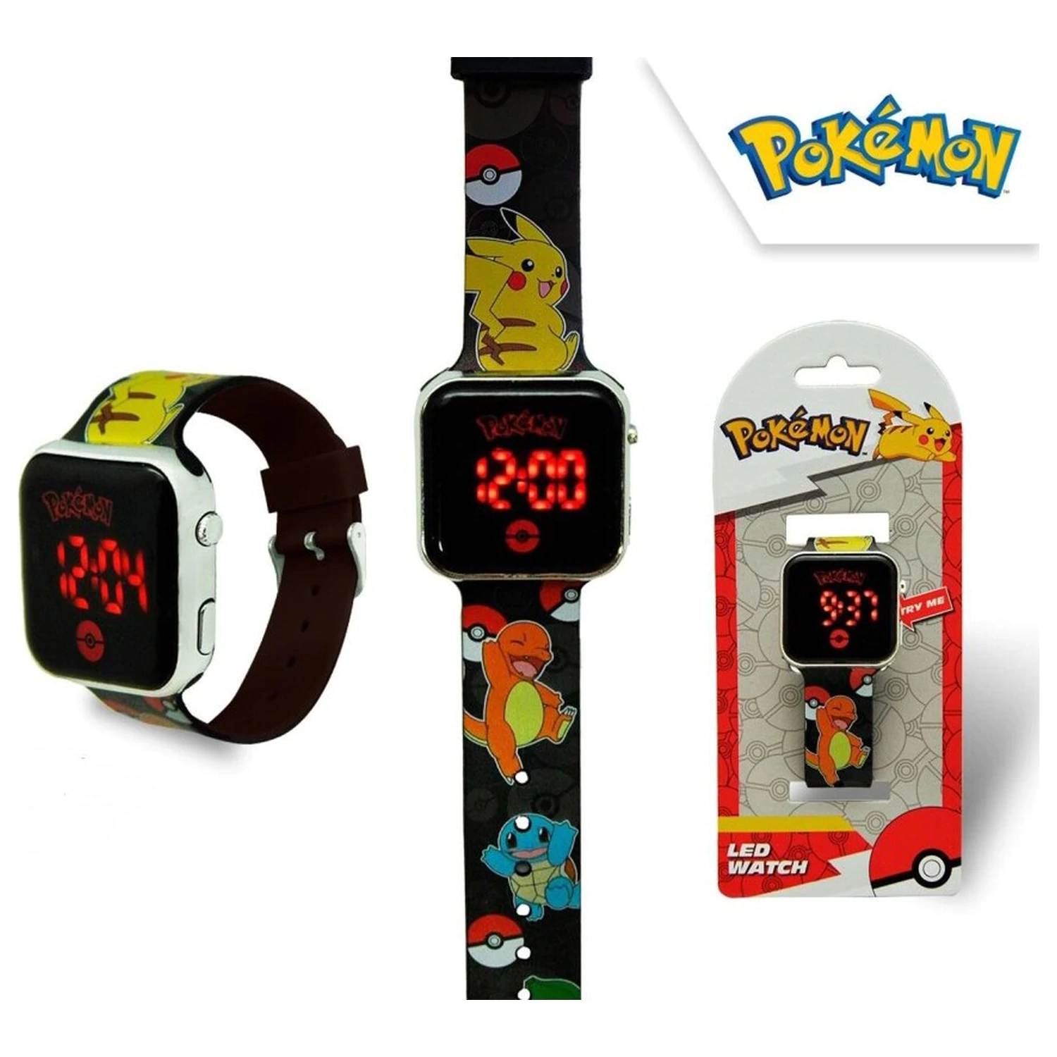 Pokémon Elements Digitalni LED ručni sat fotografija proizvoda