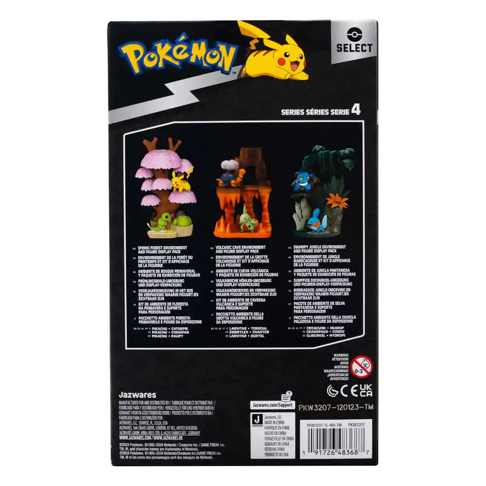 Pokémon Set okoliša Proljetna šuma & Caterpie & Pikachu fotografija proizvoda