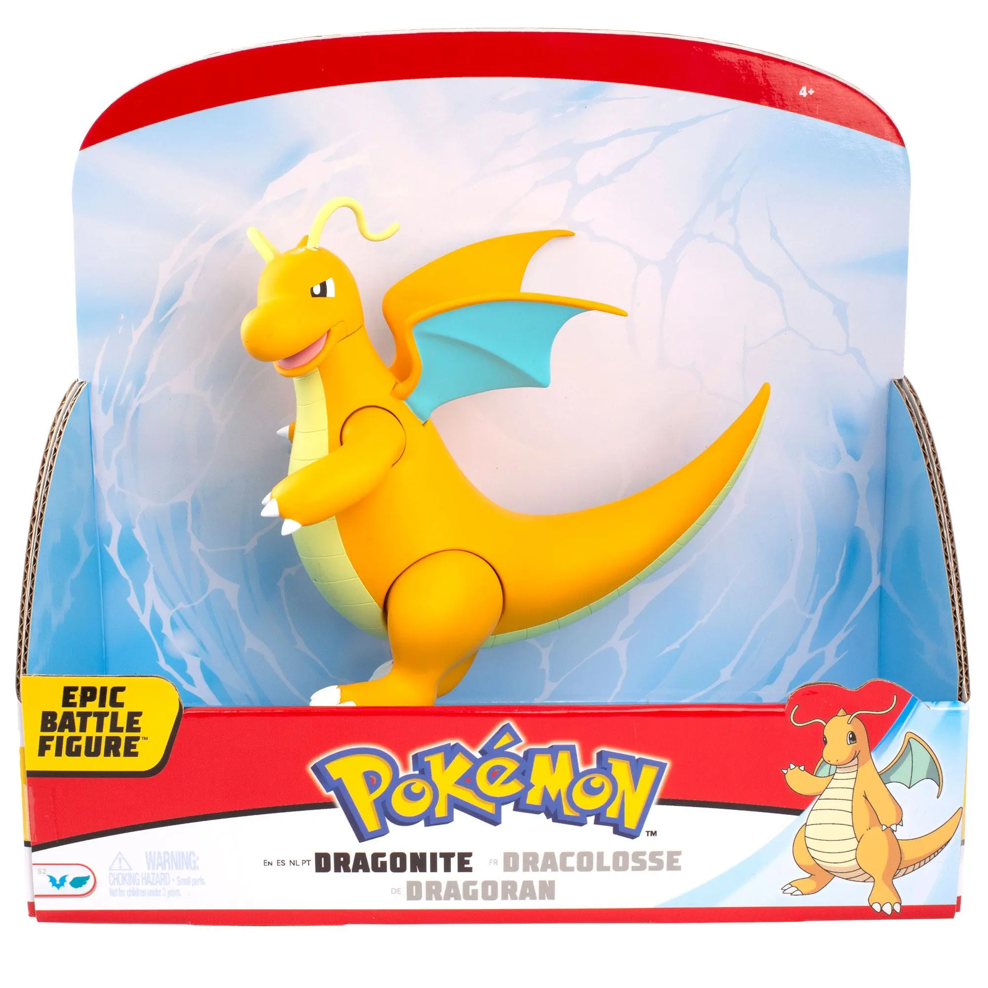 Pokémon Epic akcijska figura Dragonite 30 cm fotografija proizvoda