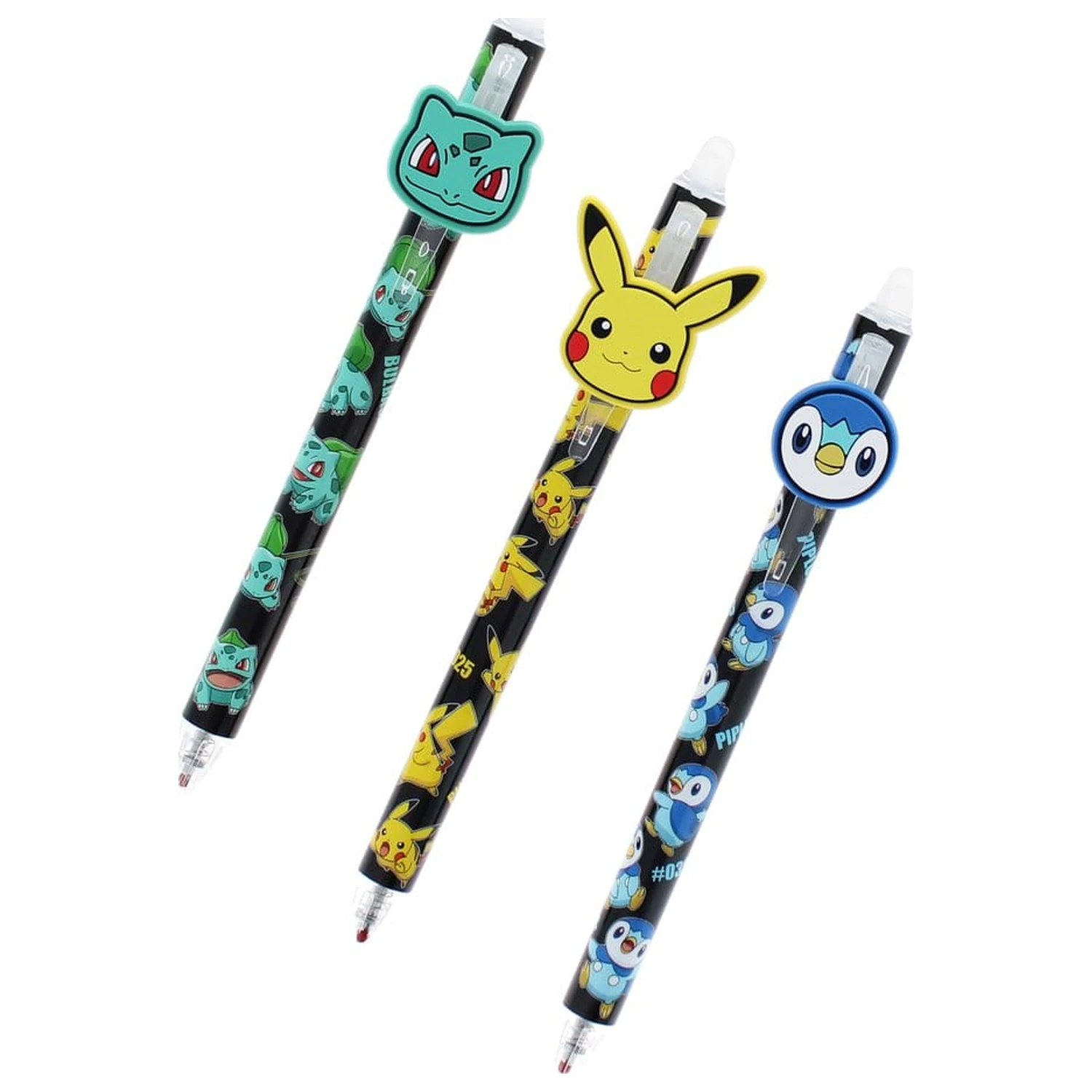 Pokémon Erasable Gel Olovke 3-paket fotografija proizvoda