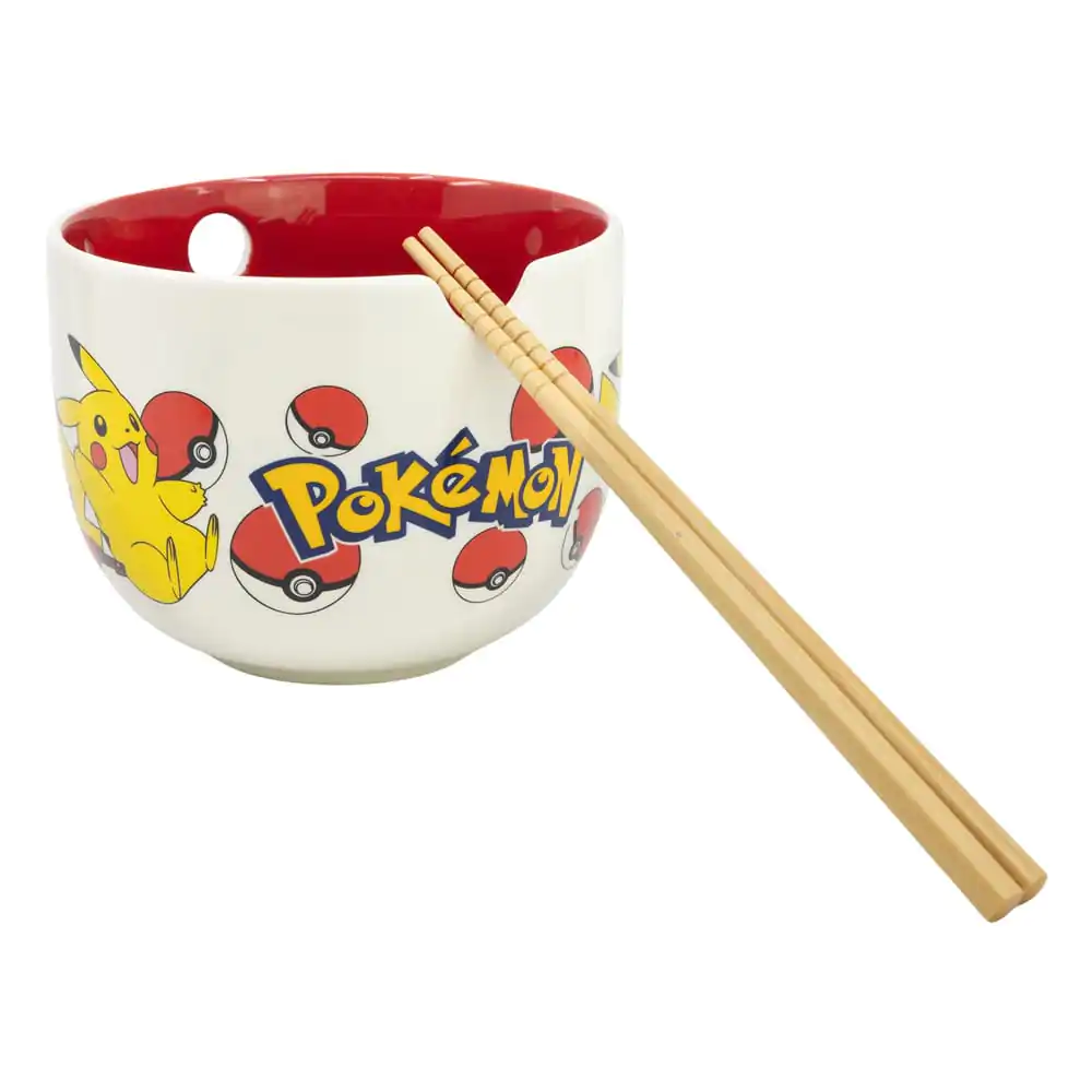 Pokémon zdjela za ramen s štapićima za jelo Lice fotografija proizvoda