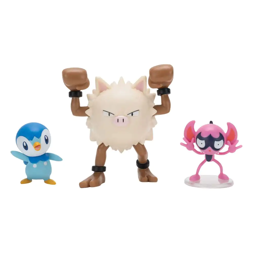 Pokémon First Partner Battle Figure Set set figura 3-Pack Impidimp, Piplup & Primape fotografija proizvoda