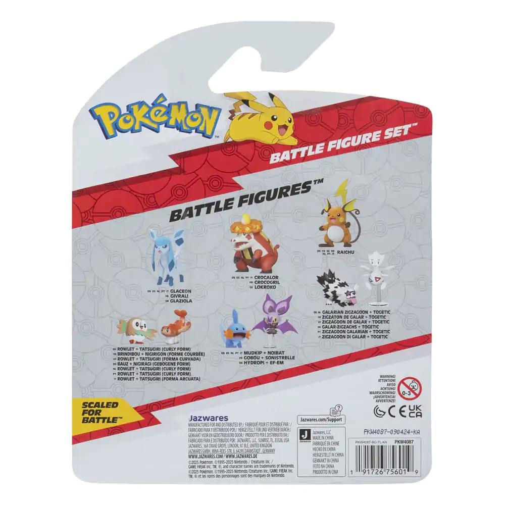 Pokémon First Partner Battle Figure Set Set figura 3-Pack Litleo, Pikachu & Floragato fotografija proizvoda