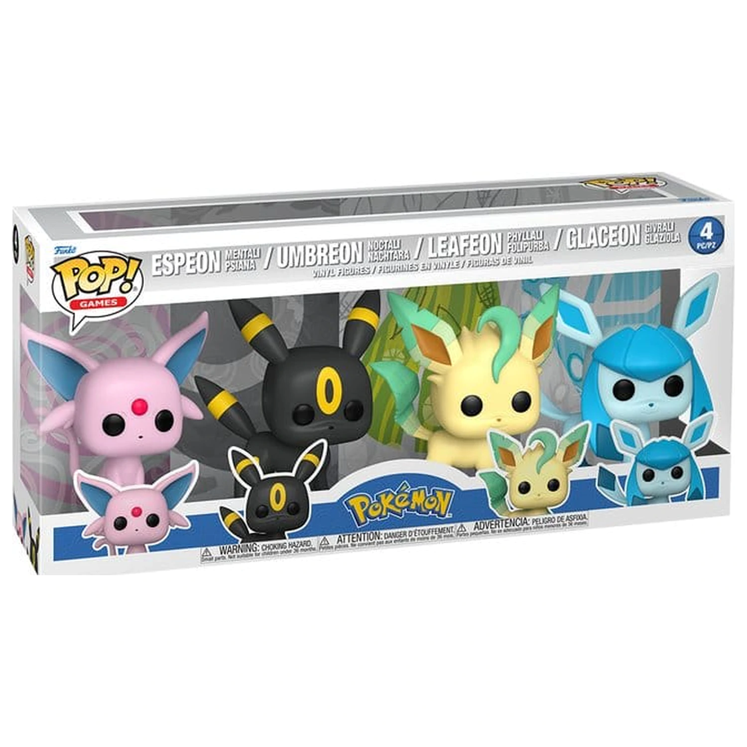 Pokemon Funko POP! vinilne figure u pakiranju od 4 komada Eeveelutions #2 Bundle 9 cm fotografija proizvoda