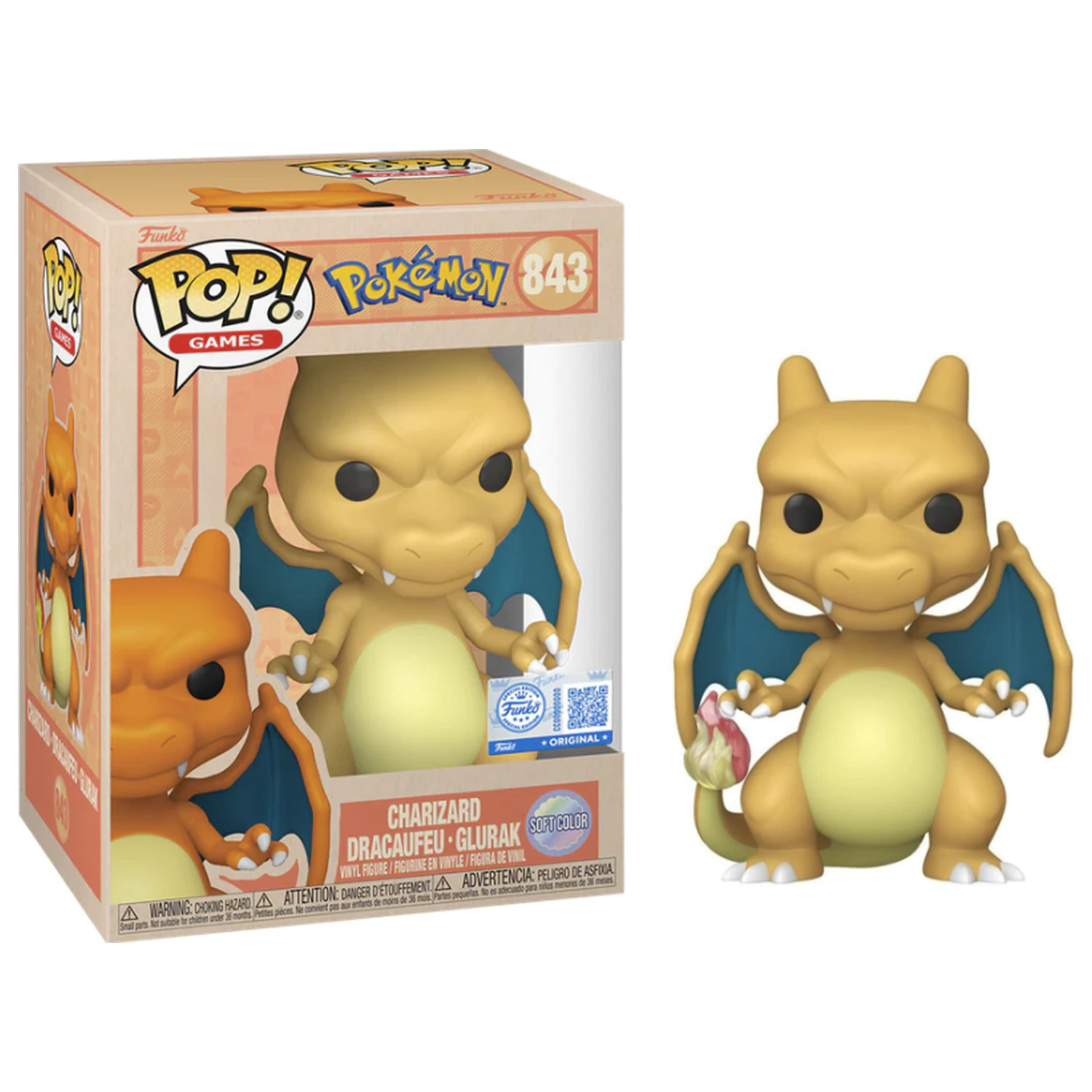 Pokémon Funko POP! figura Charizard (mekana boja) fotografija proizvoda