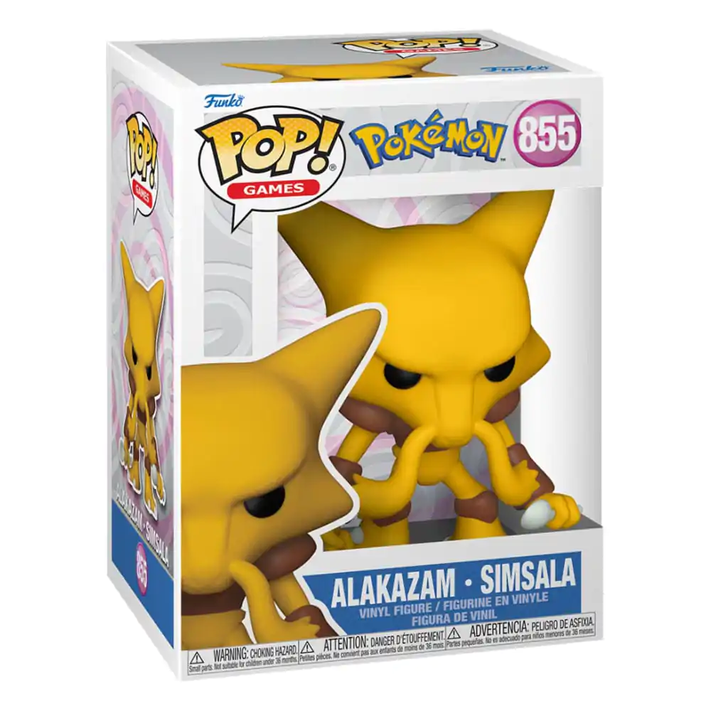 Pokemon POP! Games Vinyl Figura Alakazam (EMEA) 9 cm fotografija proizvoda