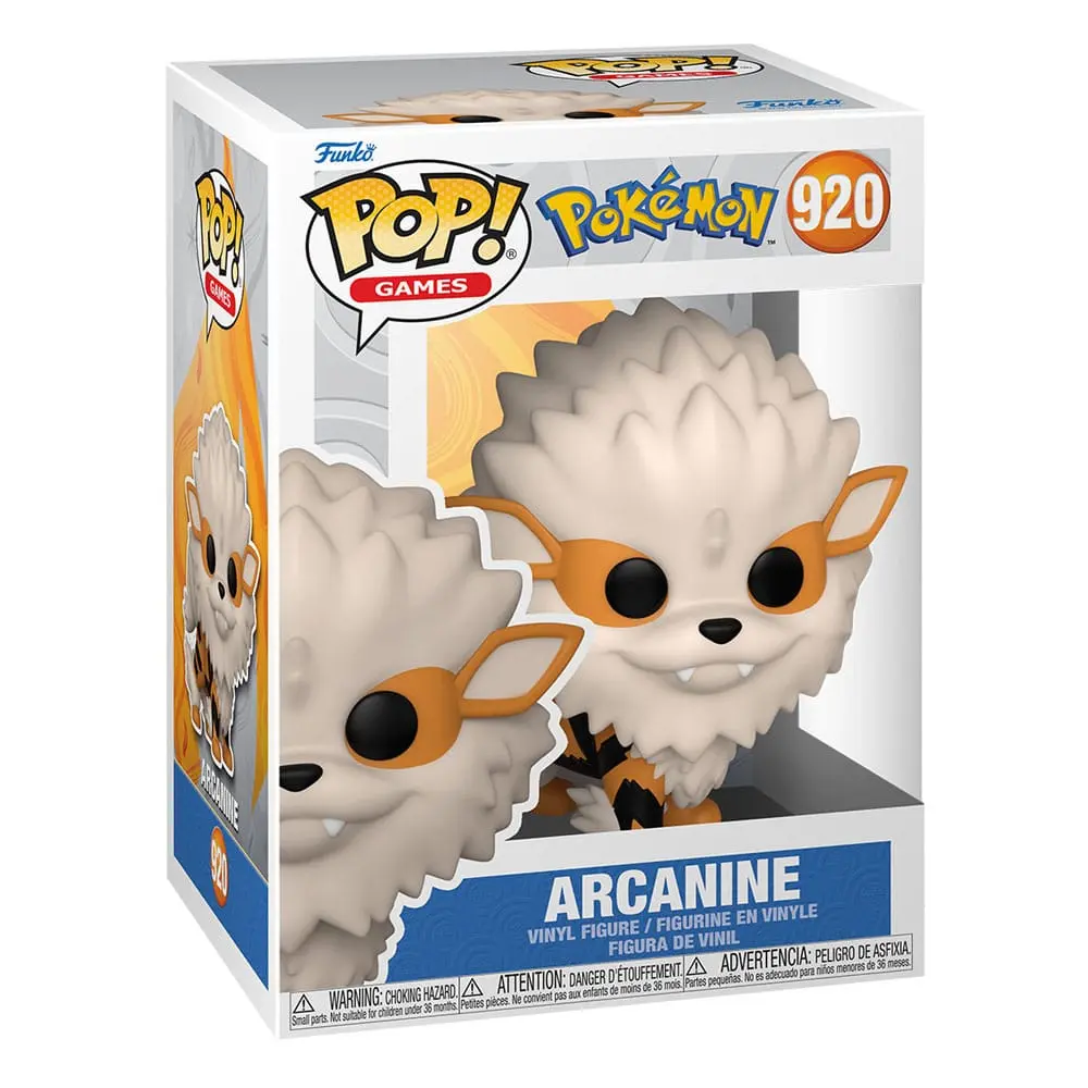 Pokemon POP! Games Vinyl Figura Arcanine (EMEA) 9 cm fotografija proizvoda