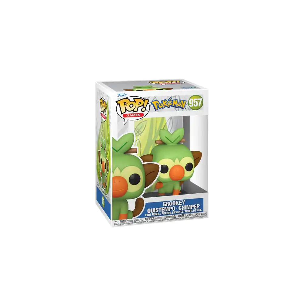 Pokemon POP! Games Vinyl Figura Grookey (EMEA) 9 cm fotografija proizvoda