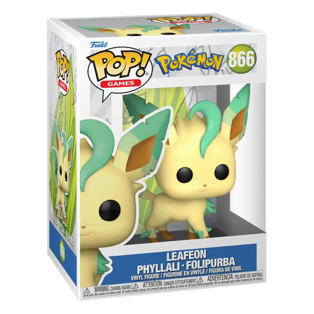 Pokemon POP! Games Vinyl Figura Leafeon (EMEA) 9 cm fotografija proizvoda