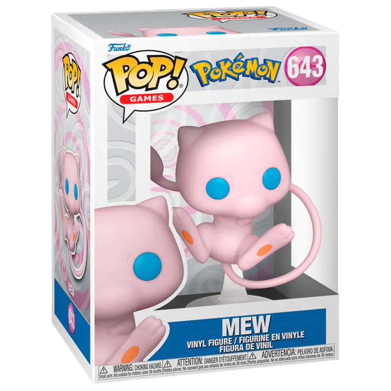 Pokemon POP! Games Vinilna Figura Mew(EMEA) 9 cm fotografija proizvoda