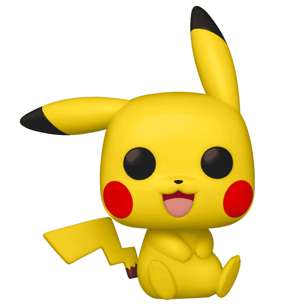 Pokémon Funko POP! Games Vinyl Figura Pikachu Sjedi 9 cm fotografija proizvoda