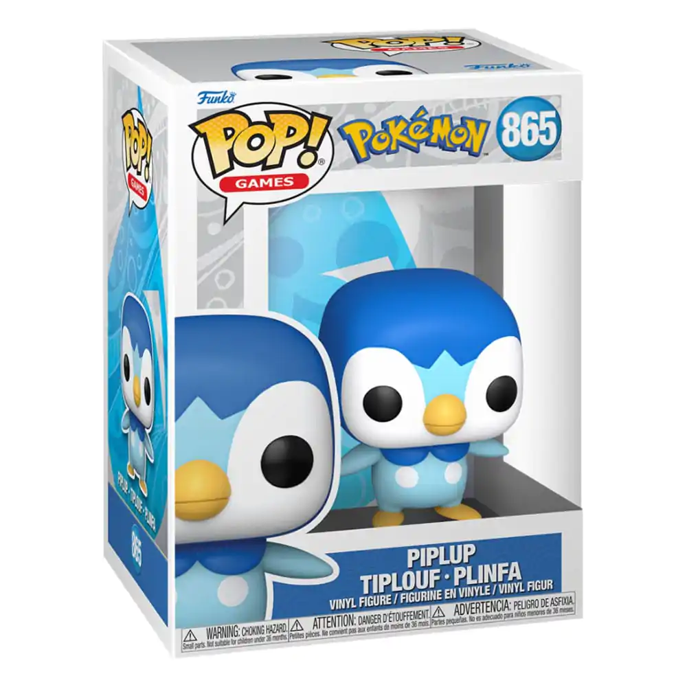 Pokemon POP! Games Vinilna figura Piplup (EMEA) 9 cm fotografija proizvoda