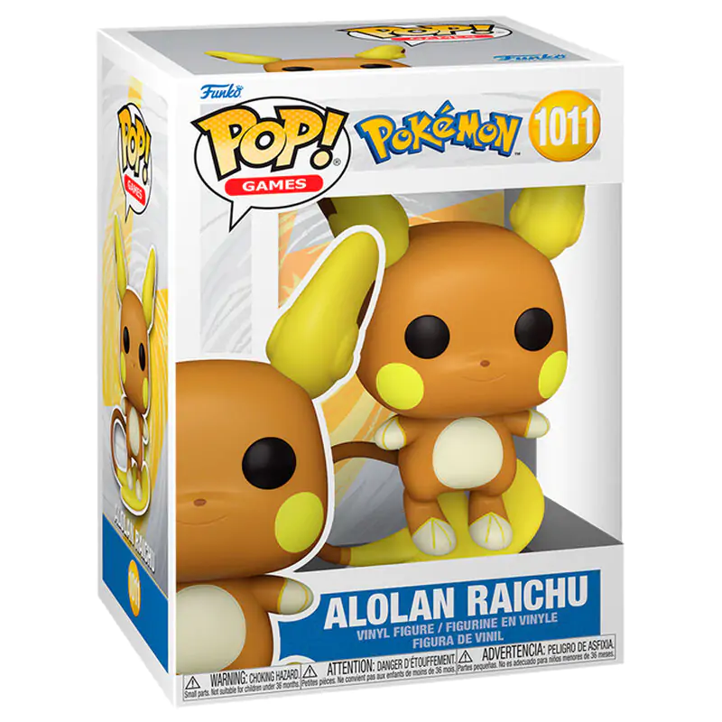 Pokemon Funko POP! Games Vinilna Figura Raichu(Alolan)(EMEA) 9 cm fotografija proizvoda