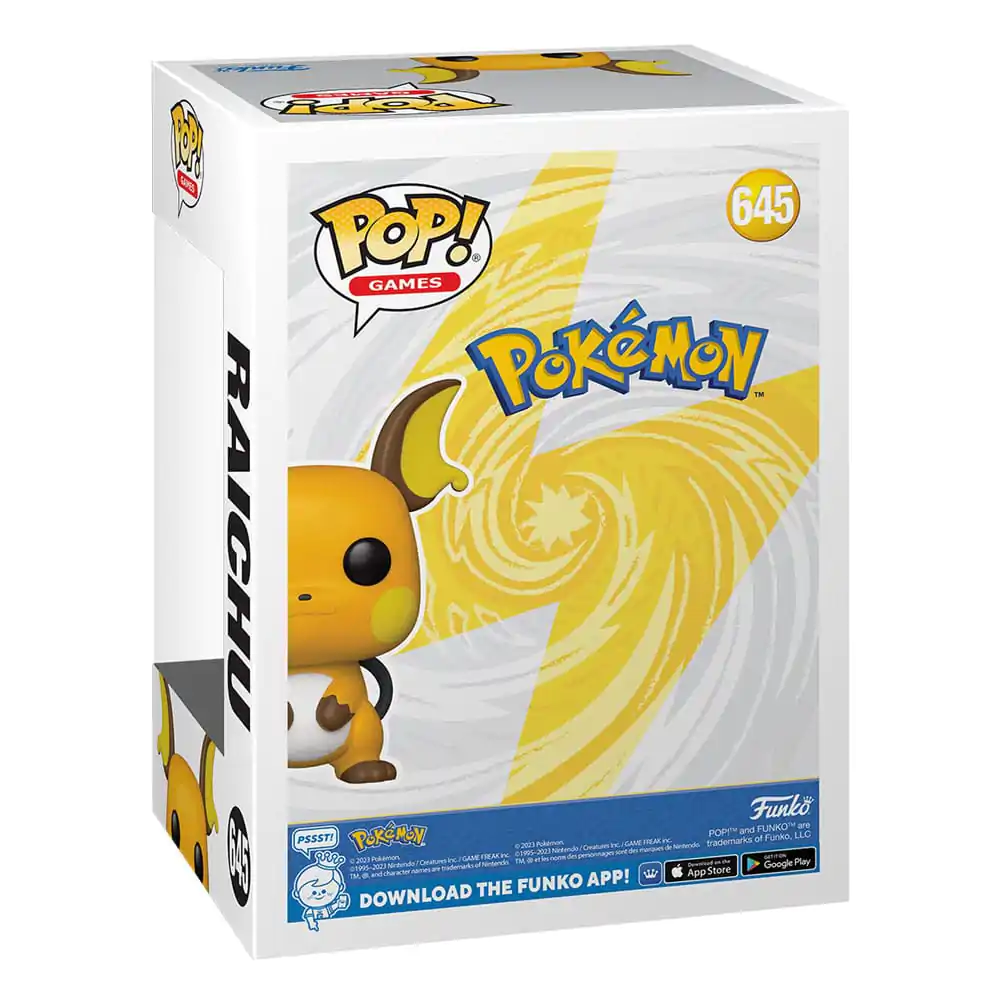 Pokemon POP! Games Vinyl Figura Raichu (EMEA) 9 cm fotografija proizvoda