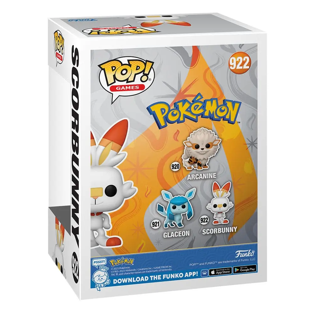 Pokemon POP! Games Vinyl Figura Scorbunny (EMEA) 9 cm fotografija proizvoda