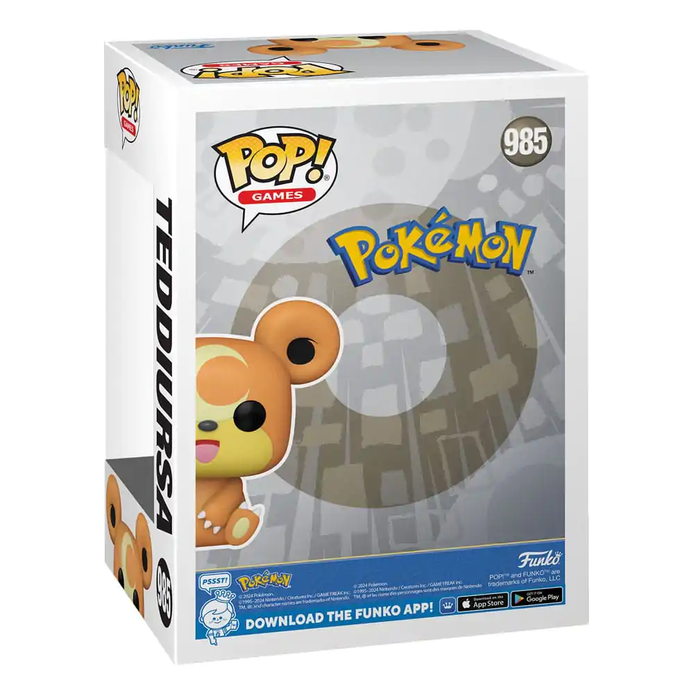 Pokemon Funko POP! Games Vinilna Figura Teddiursa(EMEA) 9 cm fotografija proizvoda