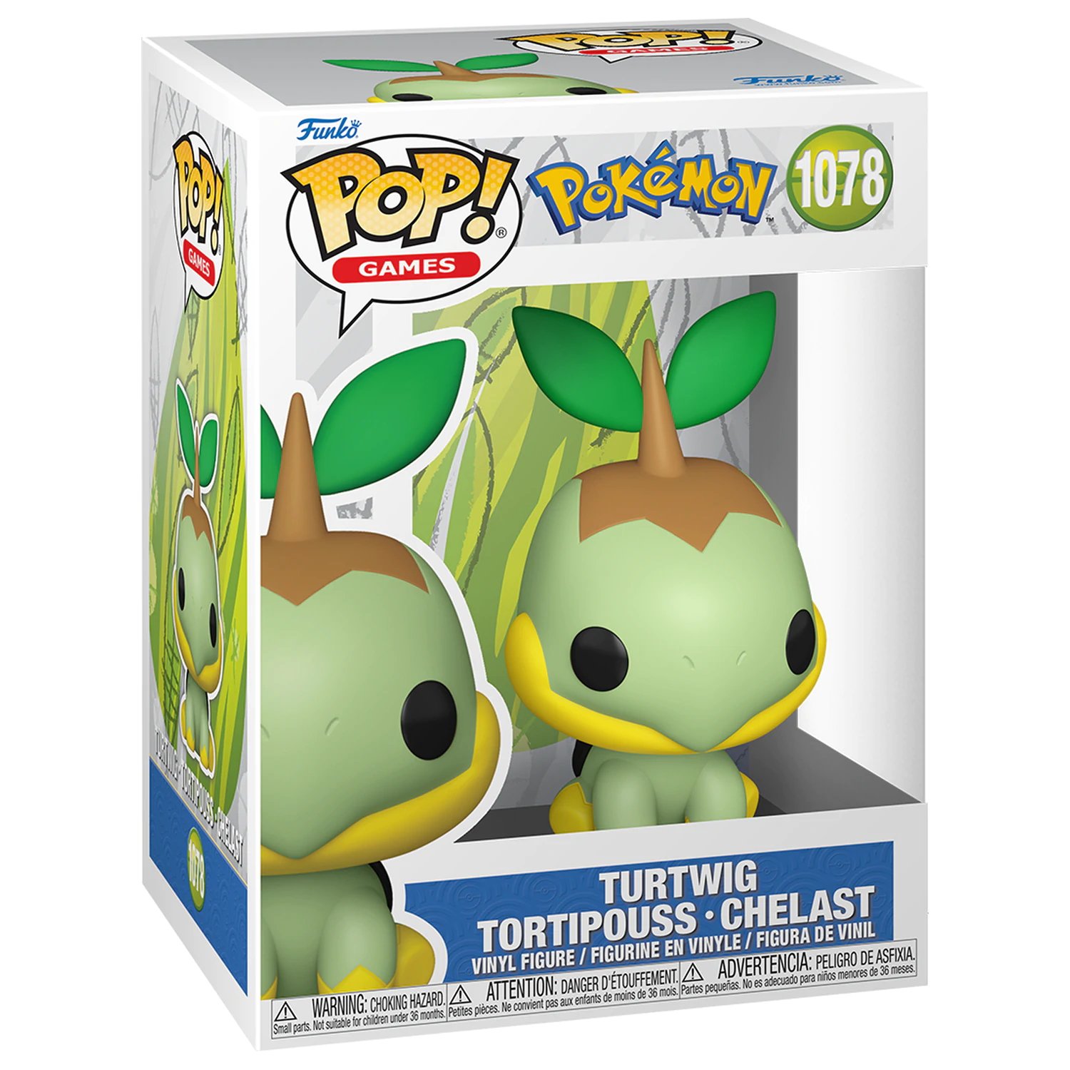Pokemon Funko POP! Games Vinyl Figura Turtwig 9 cm fotografija proizvoda