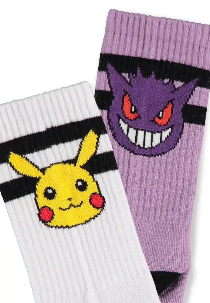 Pokemon Čarape 2-Pack Ženske Heads 39-42 fotografija proizvoda