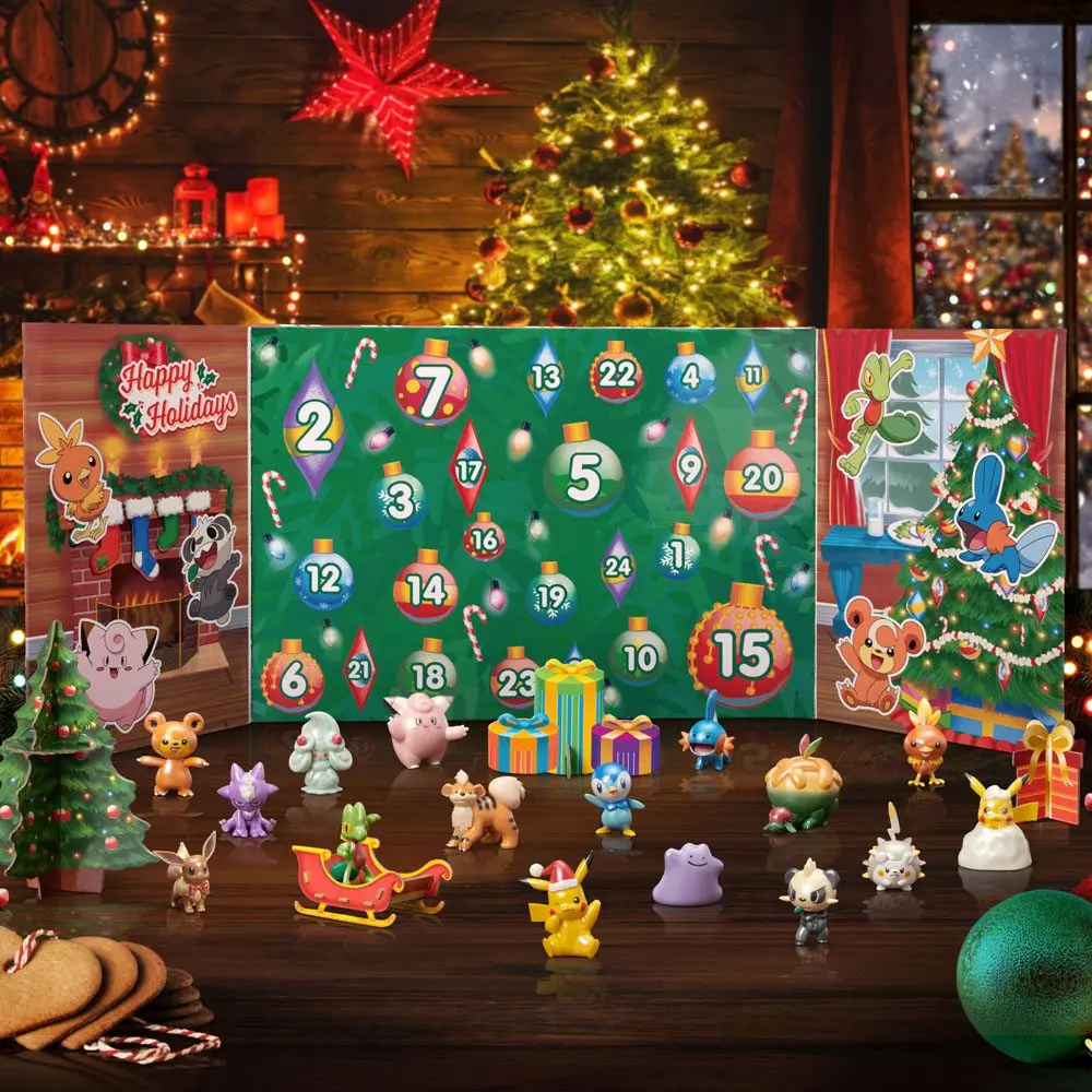 Pokémon adventski kalendar Blagdansko izdanje 2022 *Version DE/FR/NL* fotografija proizvoda