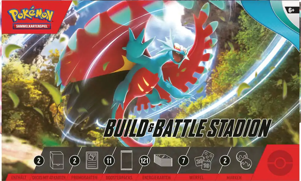 Pokémon KP04 Karmesin&Purpur Miraidon EX Build & Battle Stadion *Njemačka verzija* fotografija proizvoda