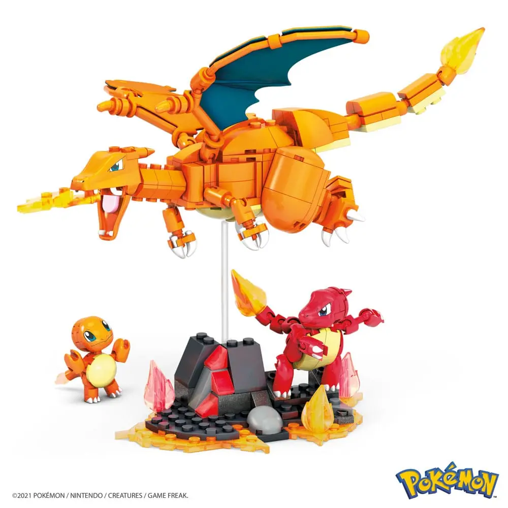 Pokémon Mega Construx set za građenje Charmander Evolution Set fotografija proizvoda