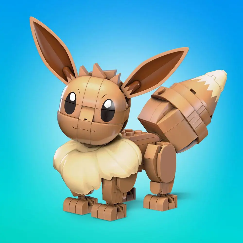 Pokémon Mega Construx set za izgradnju Build & Show Eevee 13 cm fotografija proizvoda