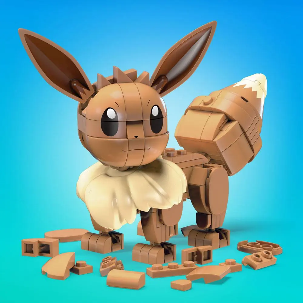 Pokémon Mega Construx set za izgradnju Build & Show Eevee 13 cm fotografija proizvoda