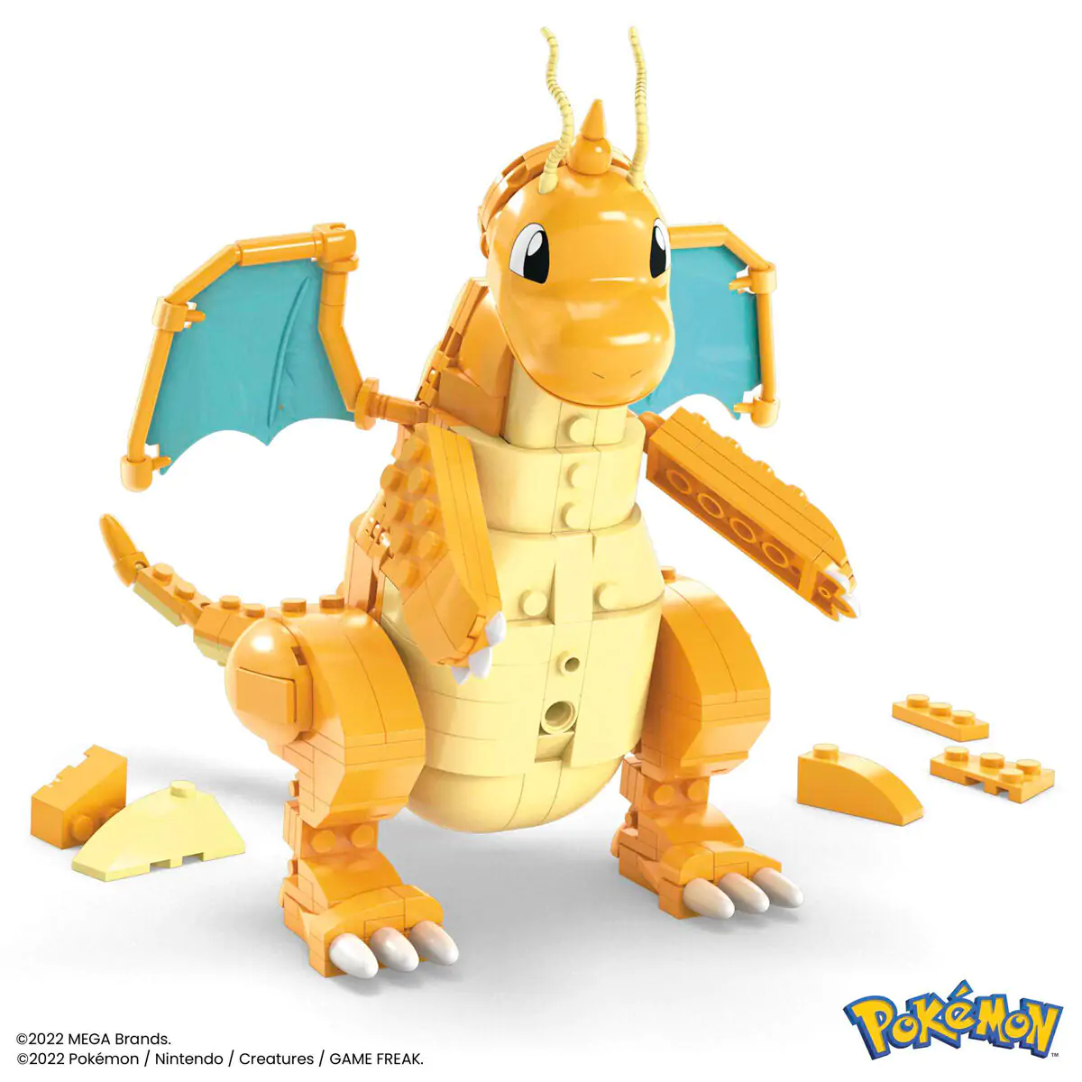 Pokémon Mega Construx set za gradnju Dragonite 19 cm fotografija proizvoda