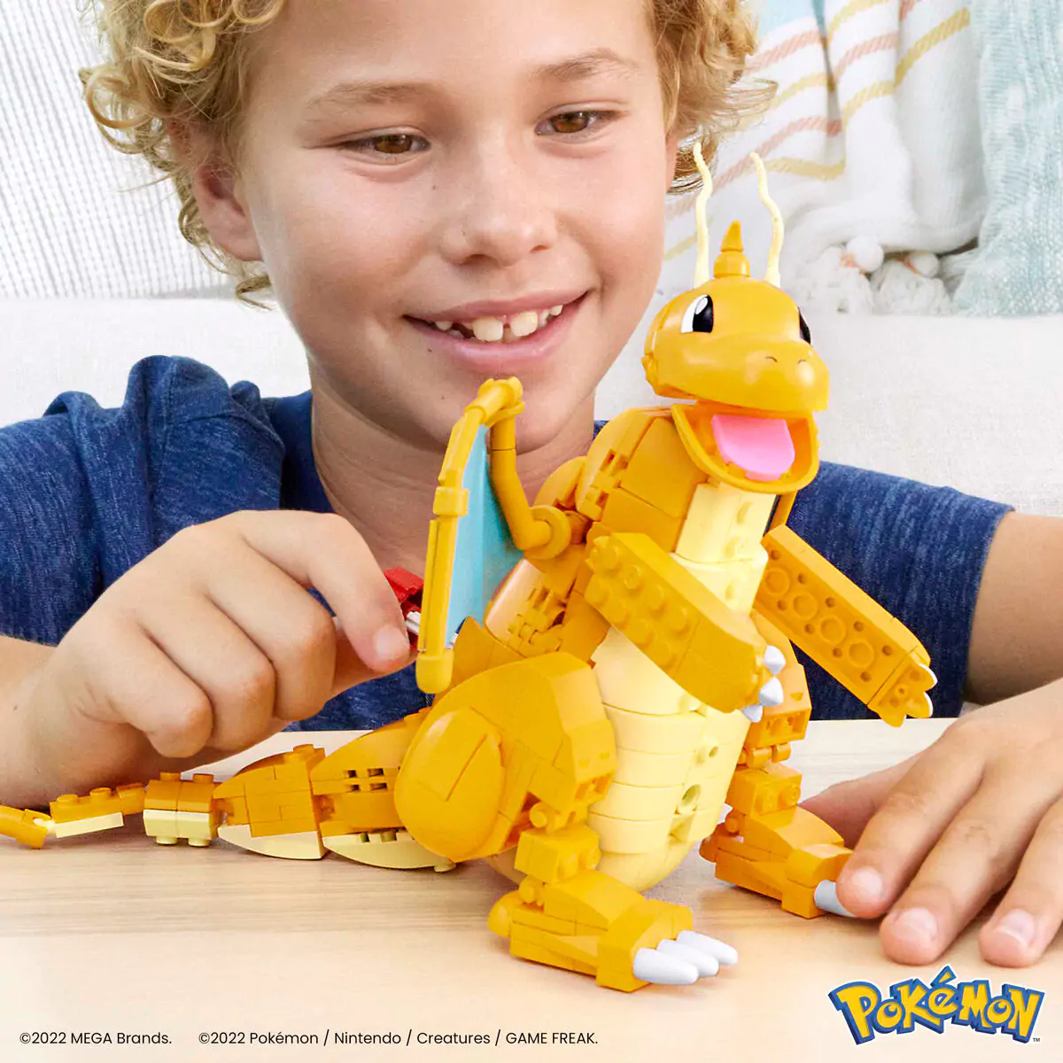 Pokémon Mega Construx set za gradnju Dragonite 19 cm fotografija proizvoda