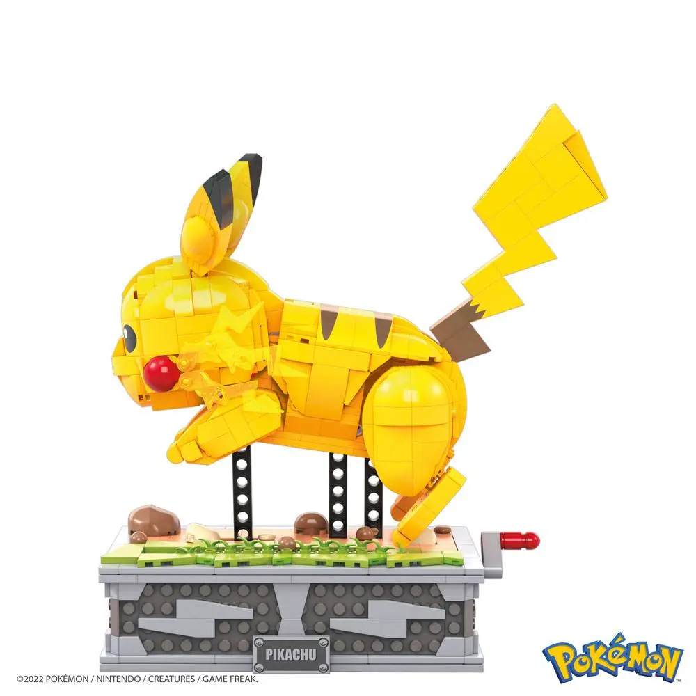 Pokémon Mega Construx Construction Set Pokretni Pikachu set za gradnju fotografija proizvoda