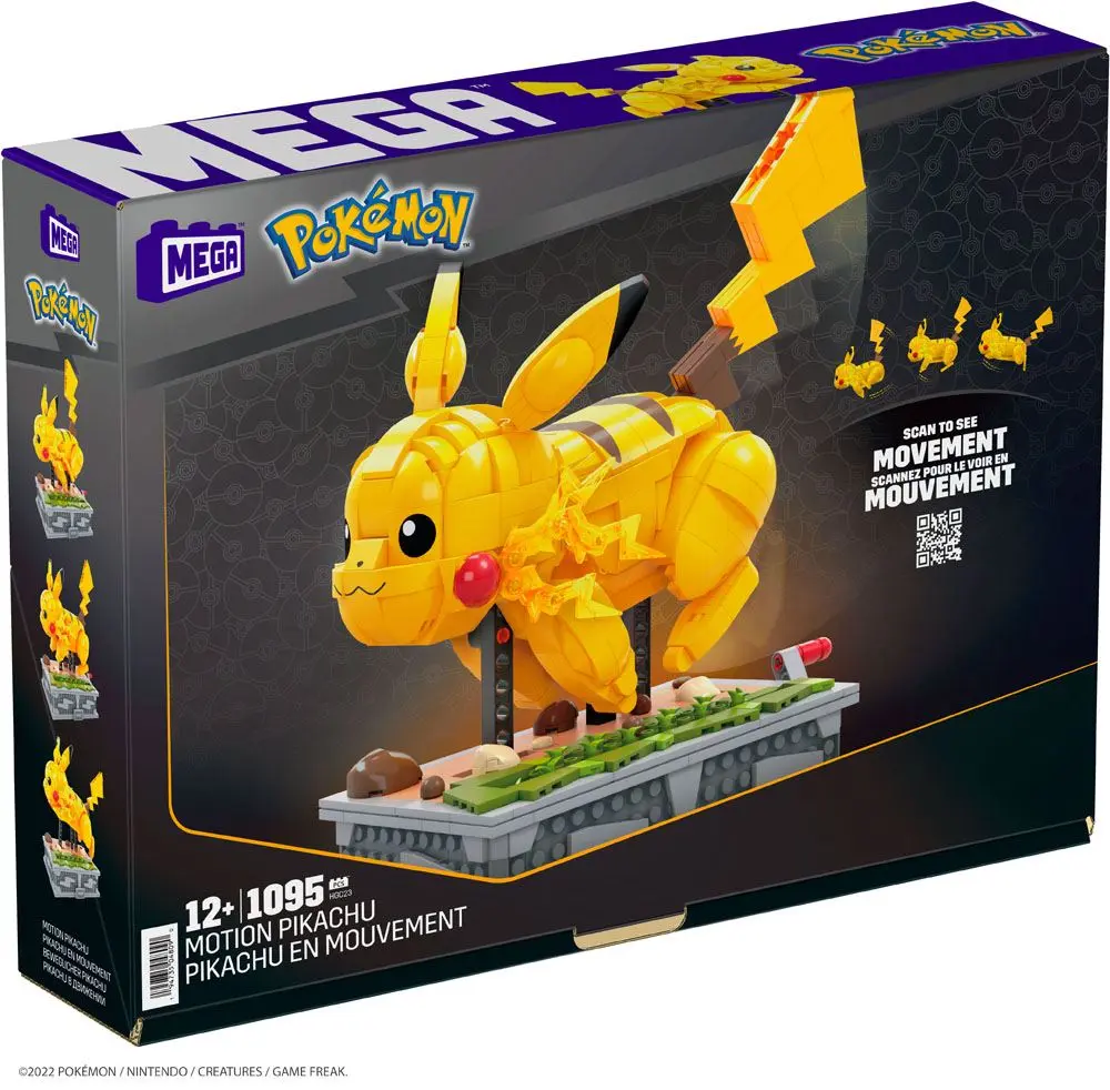 Pokémon Mega Construx Construction Set Pokretni Pikachu set za gradnju fotografija proizvoda