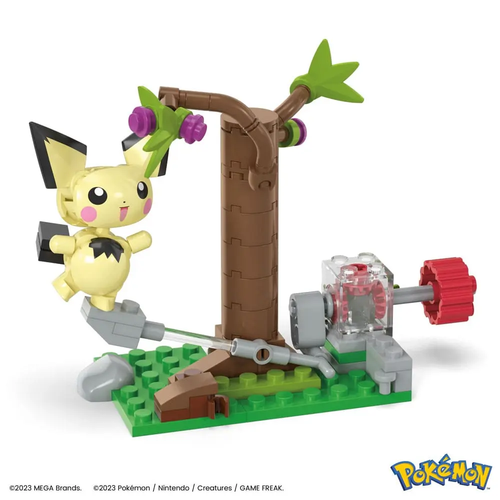 Pokémon Mega Construx Construction Set Pichu's Forest Forage - Set za gradnju fotografija proizvoda