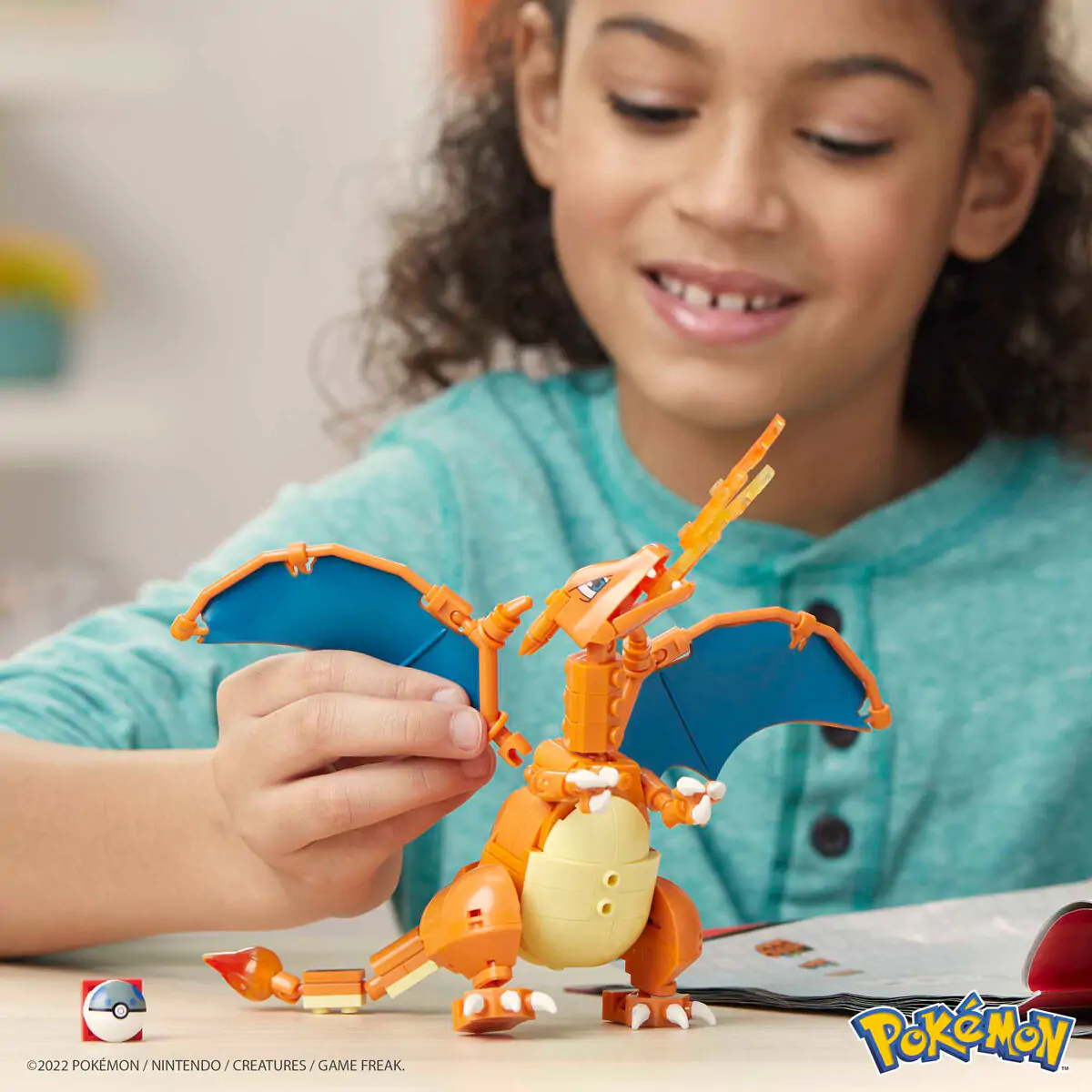 Pokémon Mega Construx Wonder Builders Set za gradnju Charizard 10 cm fotografija proizvoda