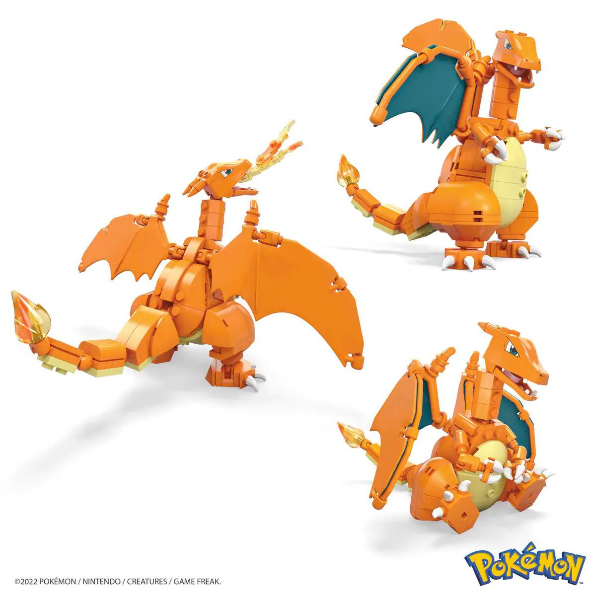 Pokémon Mega Construx Wonder Builders Set za gradnju Charizard 10 cm fotografija proizvoda