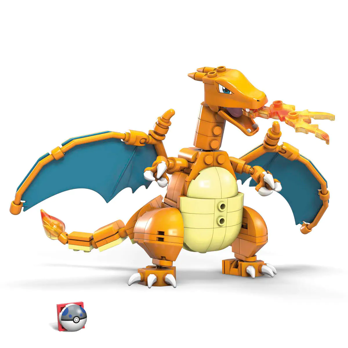 Pokémon Mega Construx Wonder Builders Set za gradnju Charizard 10 cm fotografija proizvoda