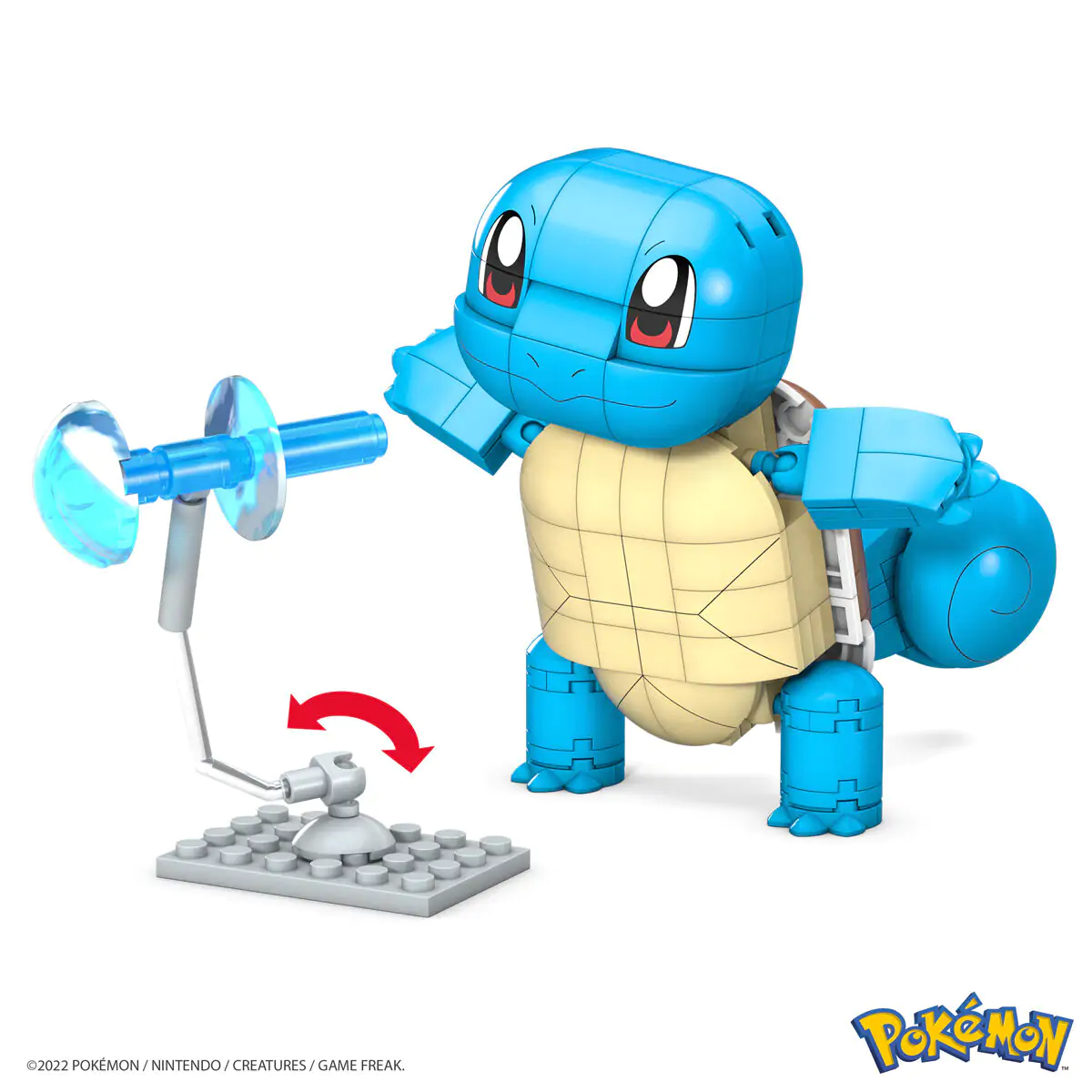 Pokémon Mega Construx Wonder Builders set za građenje Squirtle 10 cm fotografija proizvoda