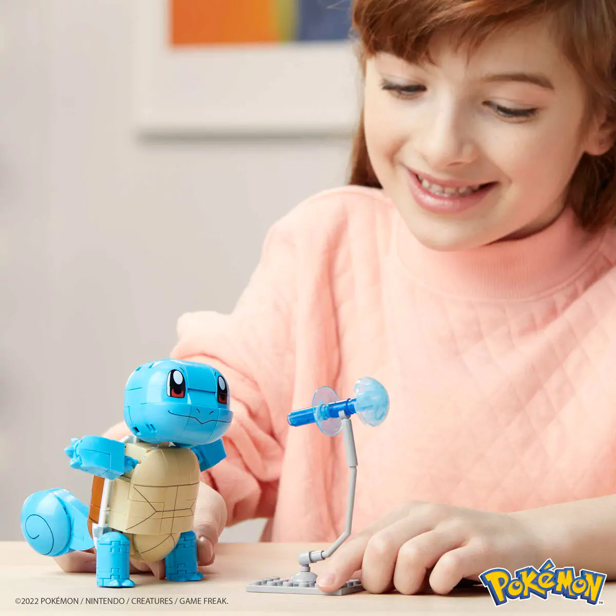 Pokémon Mega Construx Wonder Builders set za građenje Squirtle 10 cm fotografija proizvoda