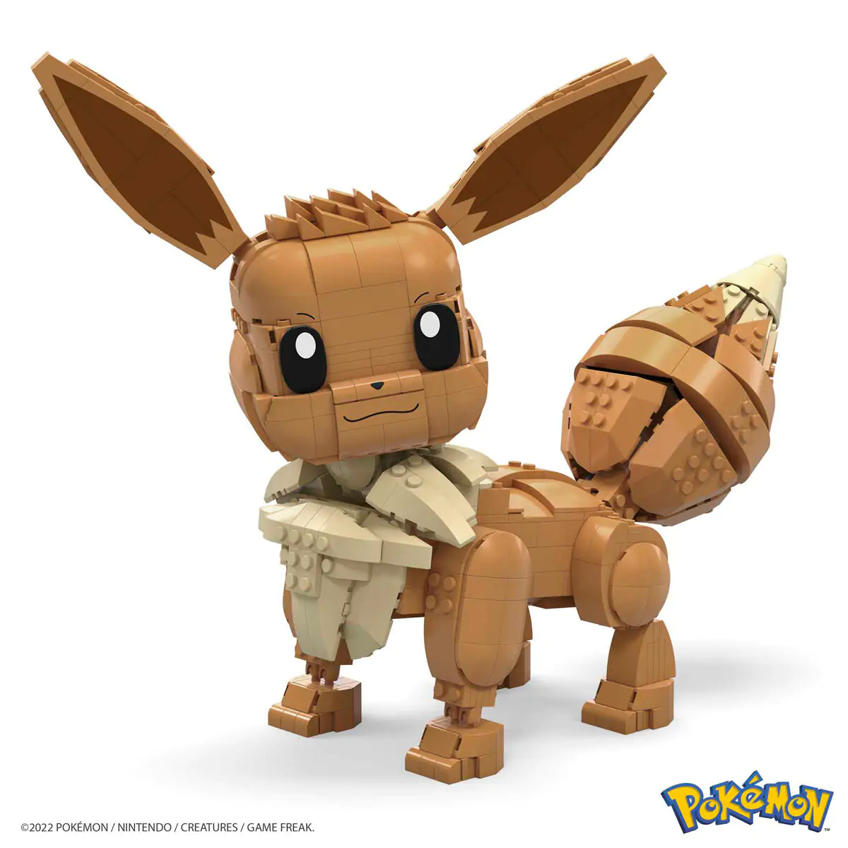 Pokémon Mega Construx Wonder Builders set za građenje Jumbo Eevee 29 cm fotografija proizvoda