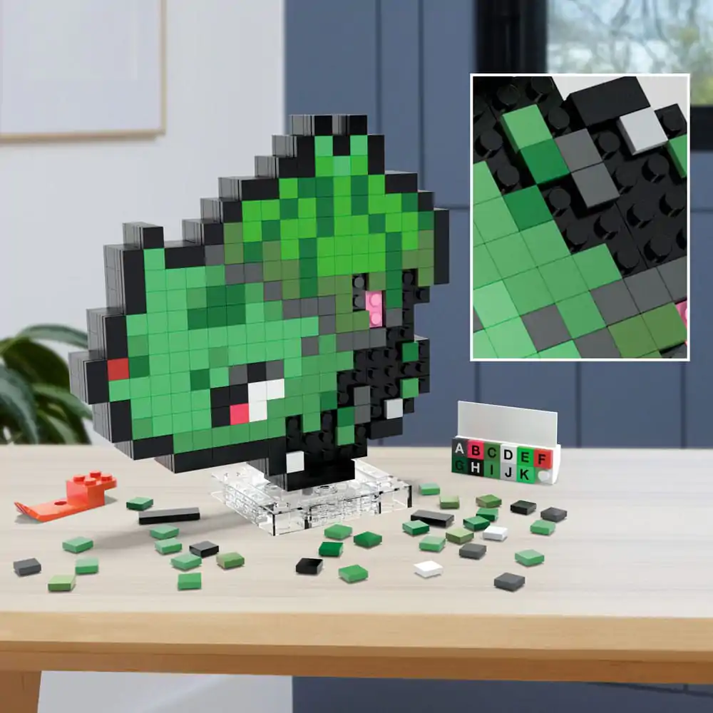 Pokémon MEGA Construction Set Bulbasaur Pixel Art Set za izgradnju fotografija proizvoda