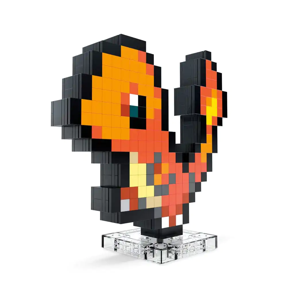 Pokémon MEGA Construction Set Charmander Pixel Art Set za izgradnju fotografija proizvoda