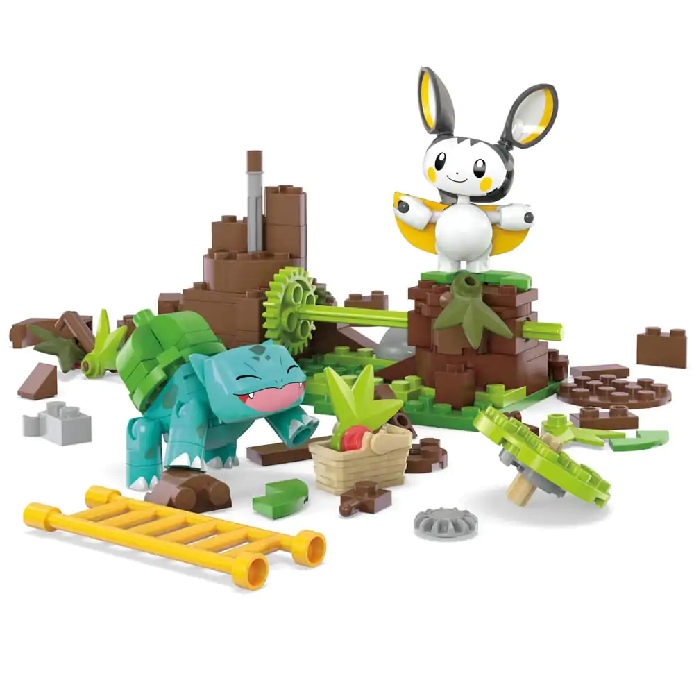 Pokémon MEGA Construction Set Emolga And Bulbasaur's Šarmantna Šuma fotografija proizvoda