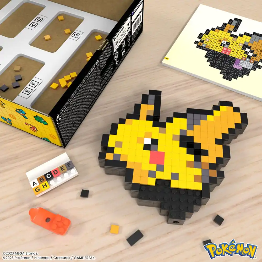 Pokémon MEGA Construction Set Pikachu Pixel Art Set za gradnju fotografija proizvoda