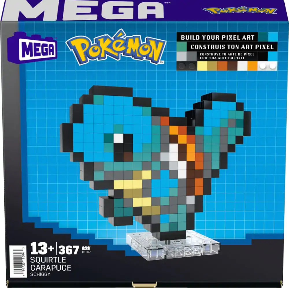 Pokémon MEGA Construction Set Squirtle Pixel Art Set za slaganje fotografija proizvoda