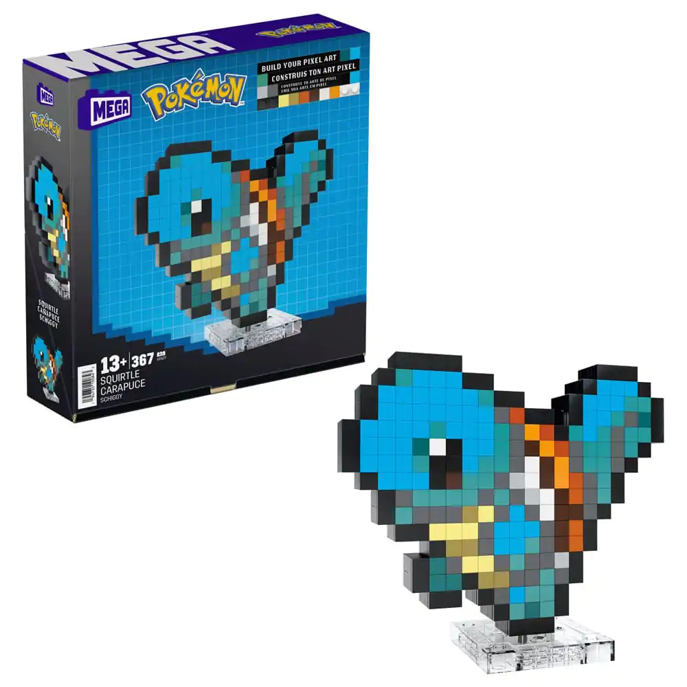 Pokémon MEGA Construction Set Squirtle Pixel Art Set za slaganje fotografija proizvoda