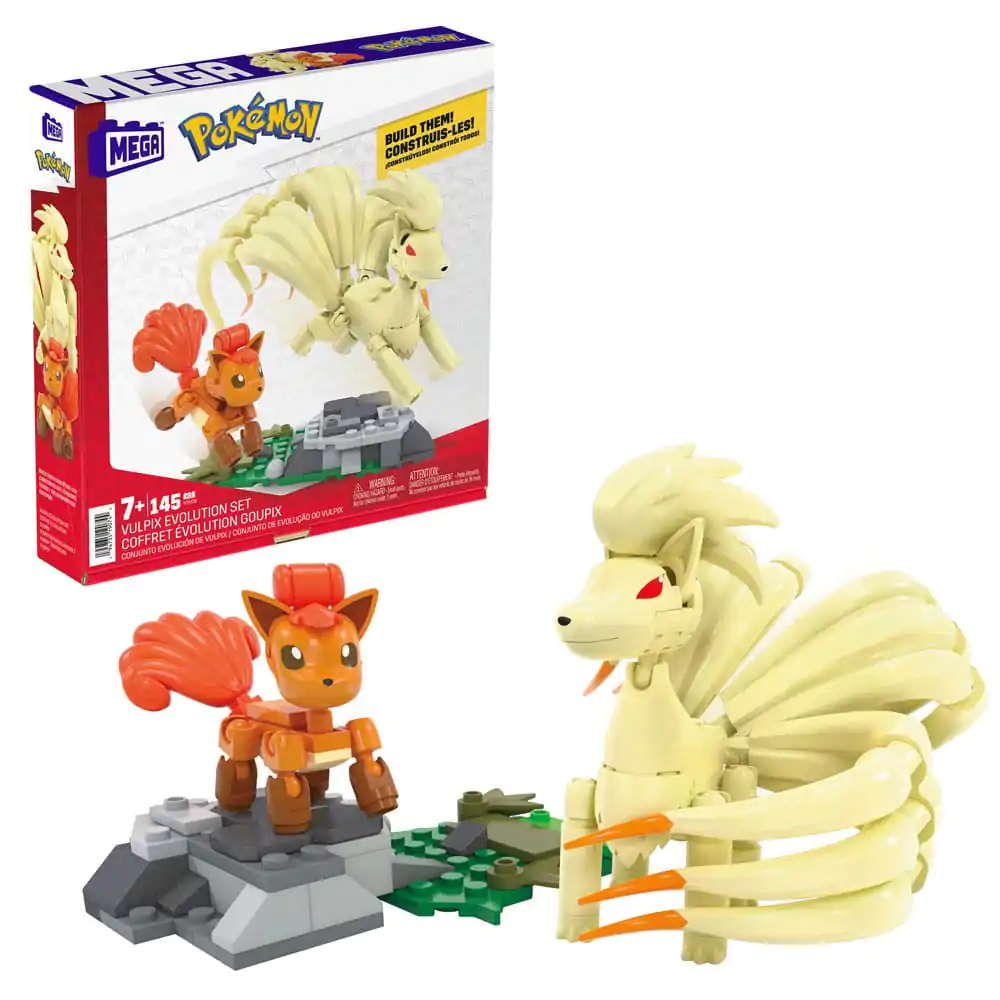 Pokémon MEGA Konstrukcijski Set Vulpix Evolution fotografija proizvoda