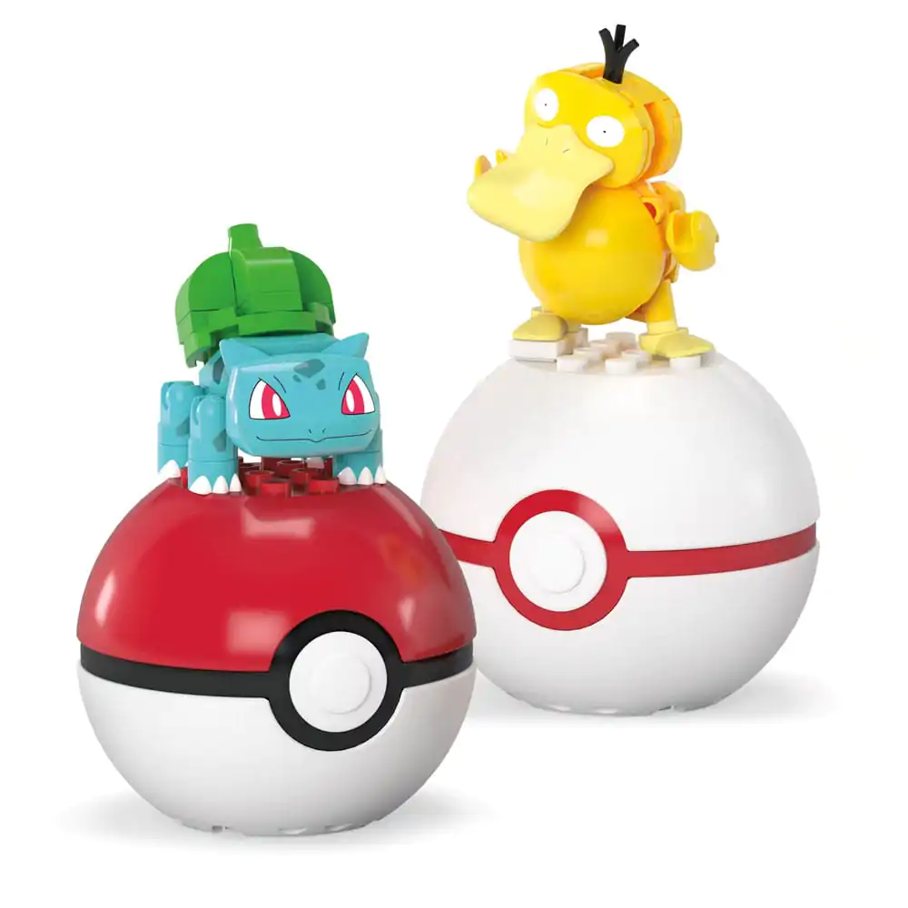 Pokémon MEGA Construction Set Poké Ball kolekcija: Bulbasaur & Psyduck fotografija proizvoda