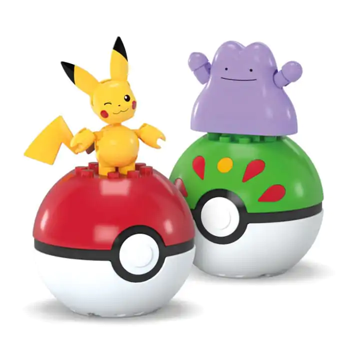 Pokémon MEGA Construction Set Poké Ball kolekcija: Pikachu & Ditto fotografija proizvoda