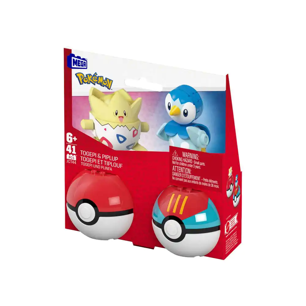 Pokémon MEGA Construction Set Poké Ball kolekcija: Piplup & Togepi fotografija proizvoda