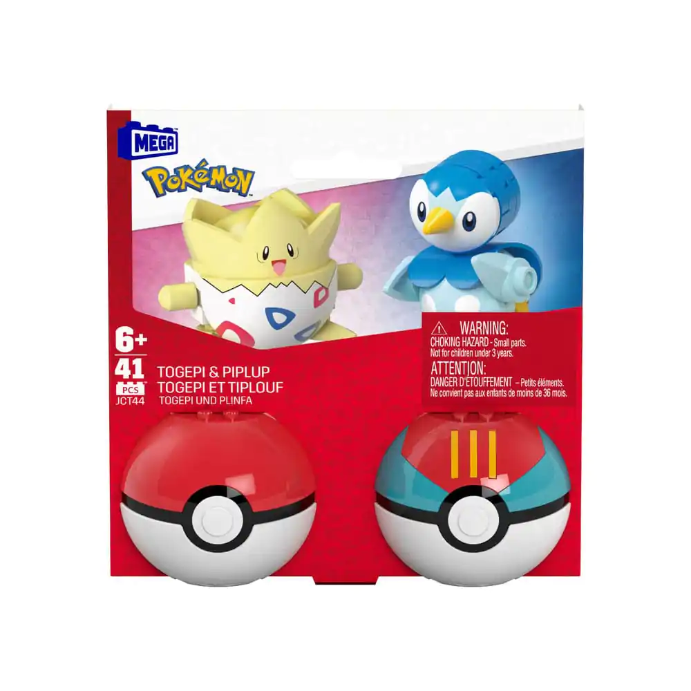 Pokémon MEGA Construction Set Poké Ball kolekcija: Piplup & Togepi fotografija proizvoda