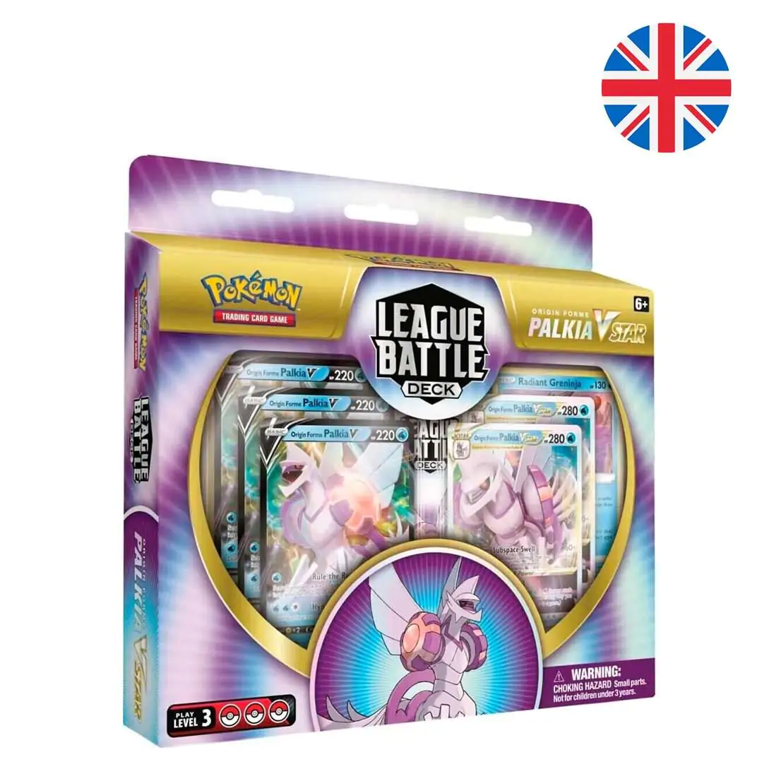 English Pokemon Palkia Vstar League Battle špil Collectible card game blister fotografija proizvoda